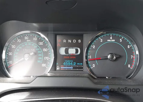 2013 Jaguar Xf Supercharged из США, поврежденный, VIN SAJWA0HE5DMS64905